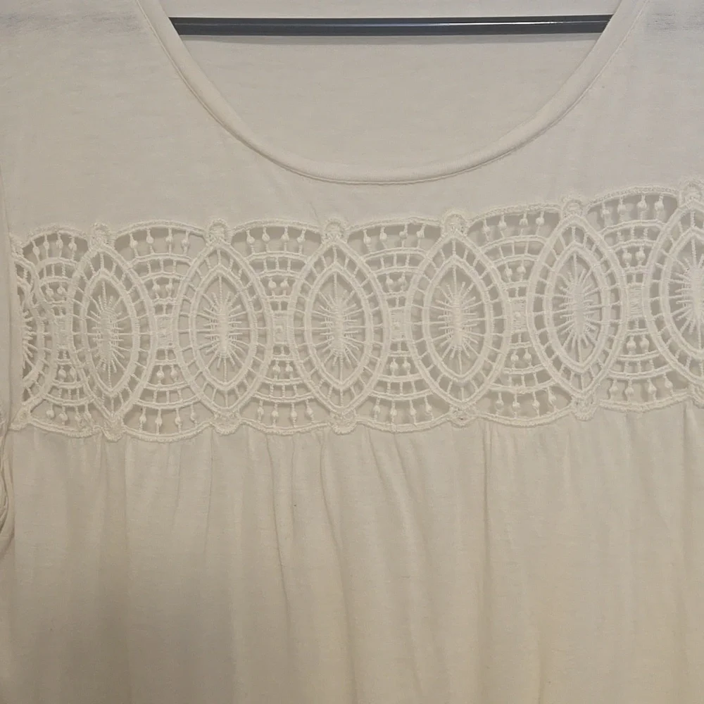 LOFT ivory blouse